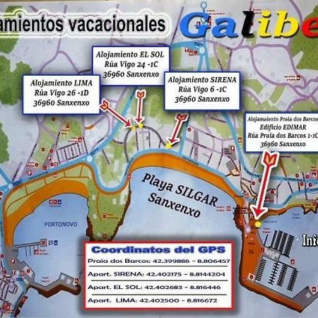 Lima-Galibel Apartment Sanxenxo Bagian luar foto